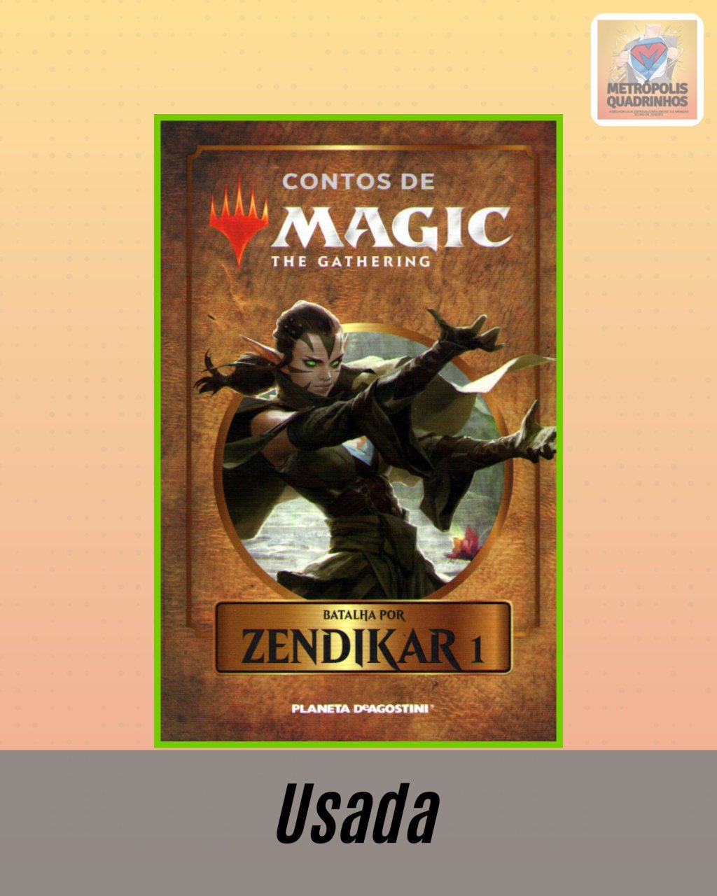 Contos de Magic The Gathering - Batalha por Zendikar 1 ( Capa Dura ) Editora Planeta Deagostini