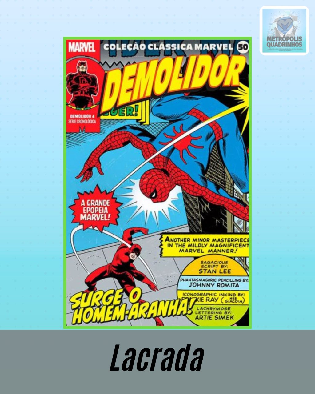Coleção Clássica Marvel Volume 50 - Demolidor Nº 4
