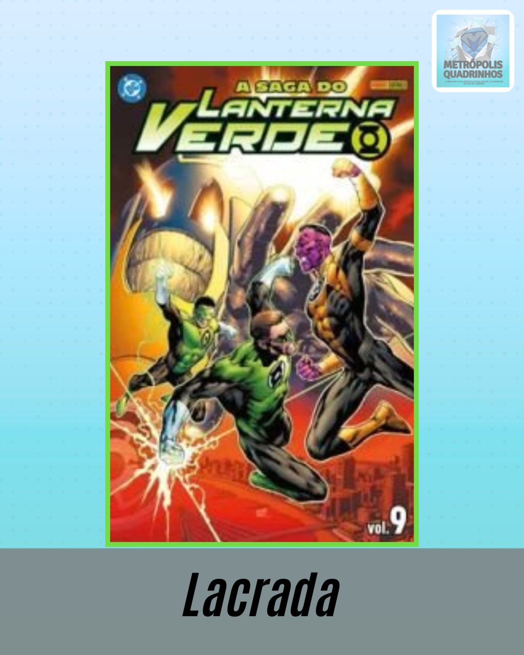 A Saga do Lanterna Verde Nº 9