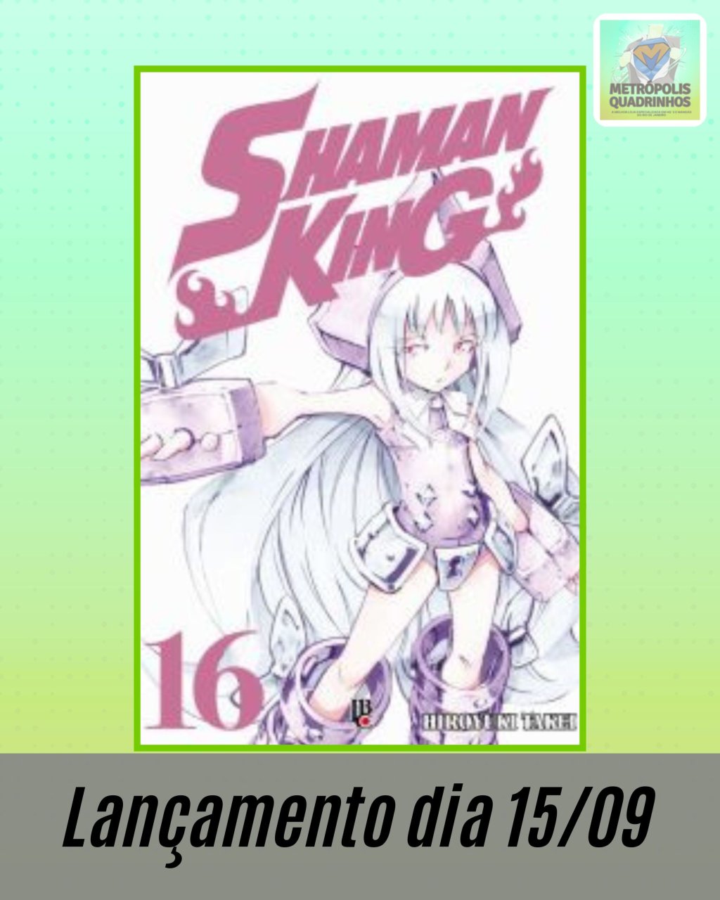 Shaman King BIG Nº 16 ( Huroyuki Takei ) Editora JBC