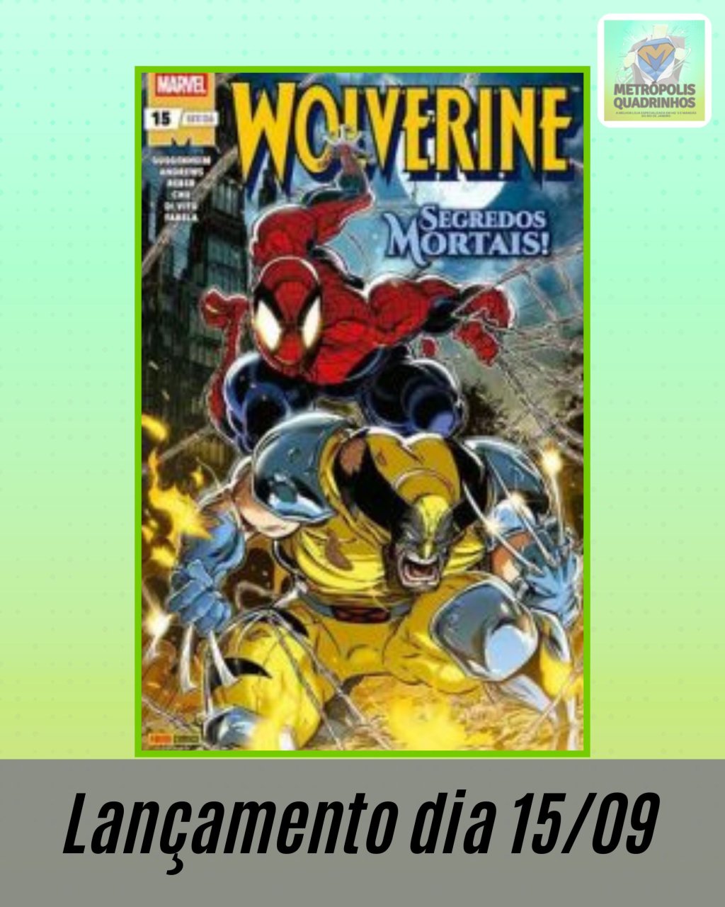 Wolverine Nº 15 ( 2ª Série )