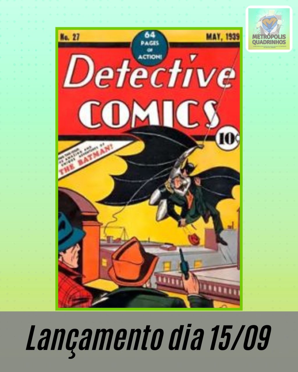 Fac Símile Nº 5 - Detective Comics Nº 27