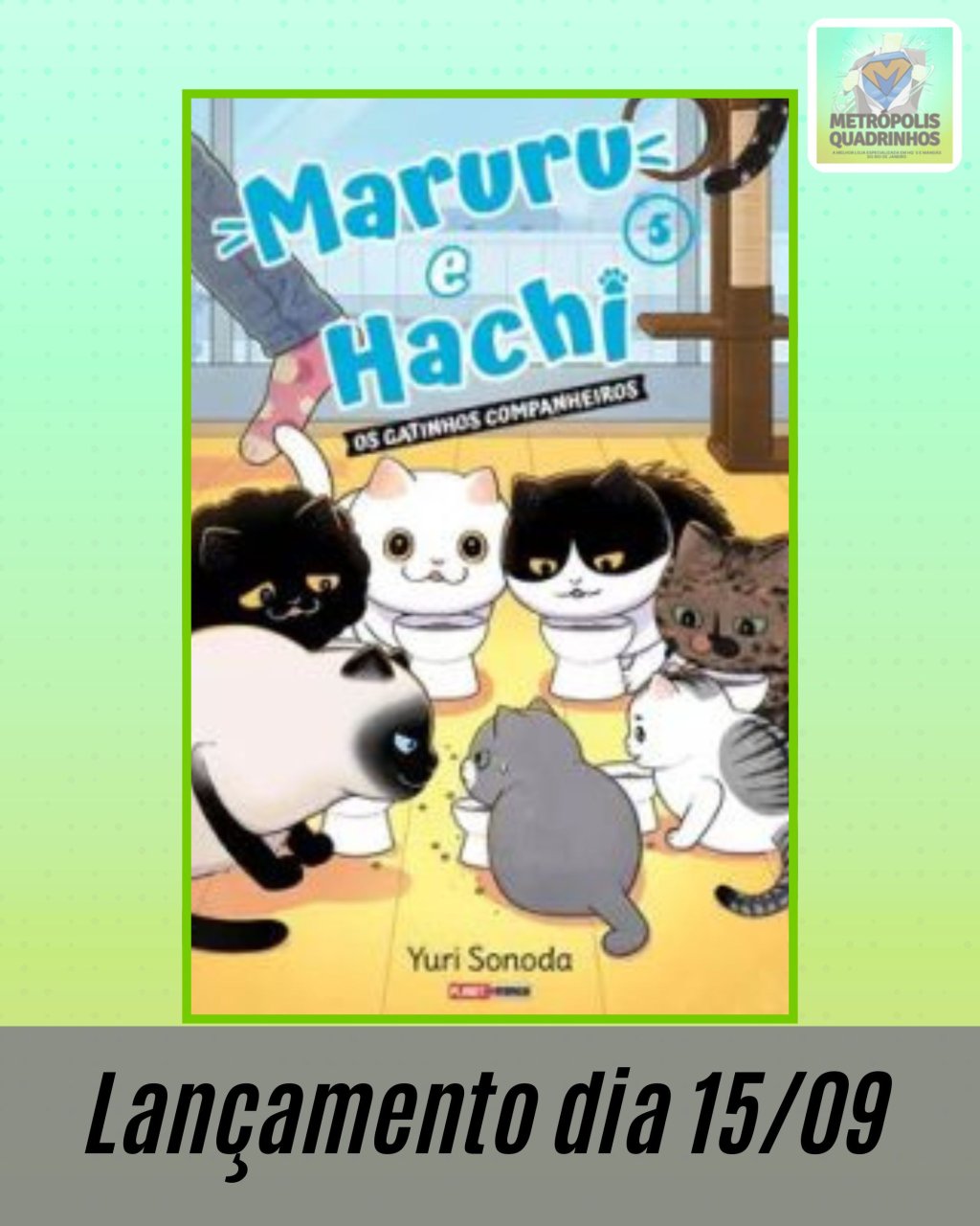 Maruru e Hachi: Os Gatinhos Companheiros Nº 5 ( Yuri Sonoda )