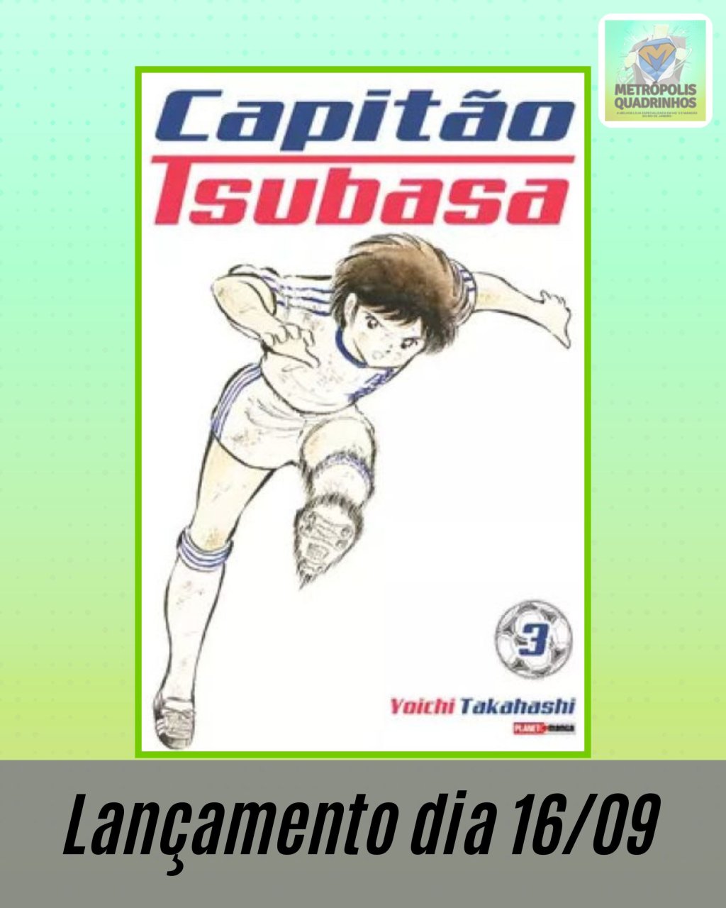 Capitão Tsubasa Nº 3 ( Yoichi Takahashi )