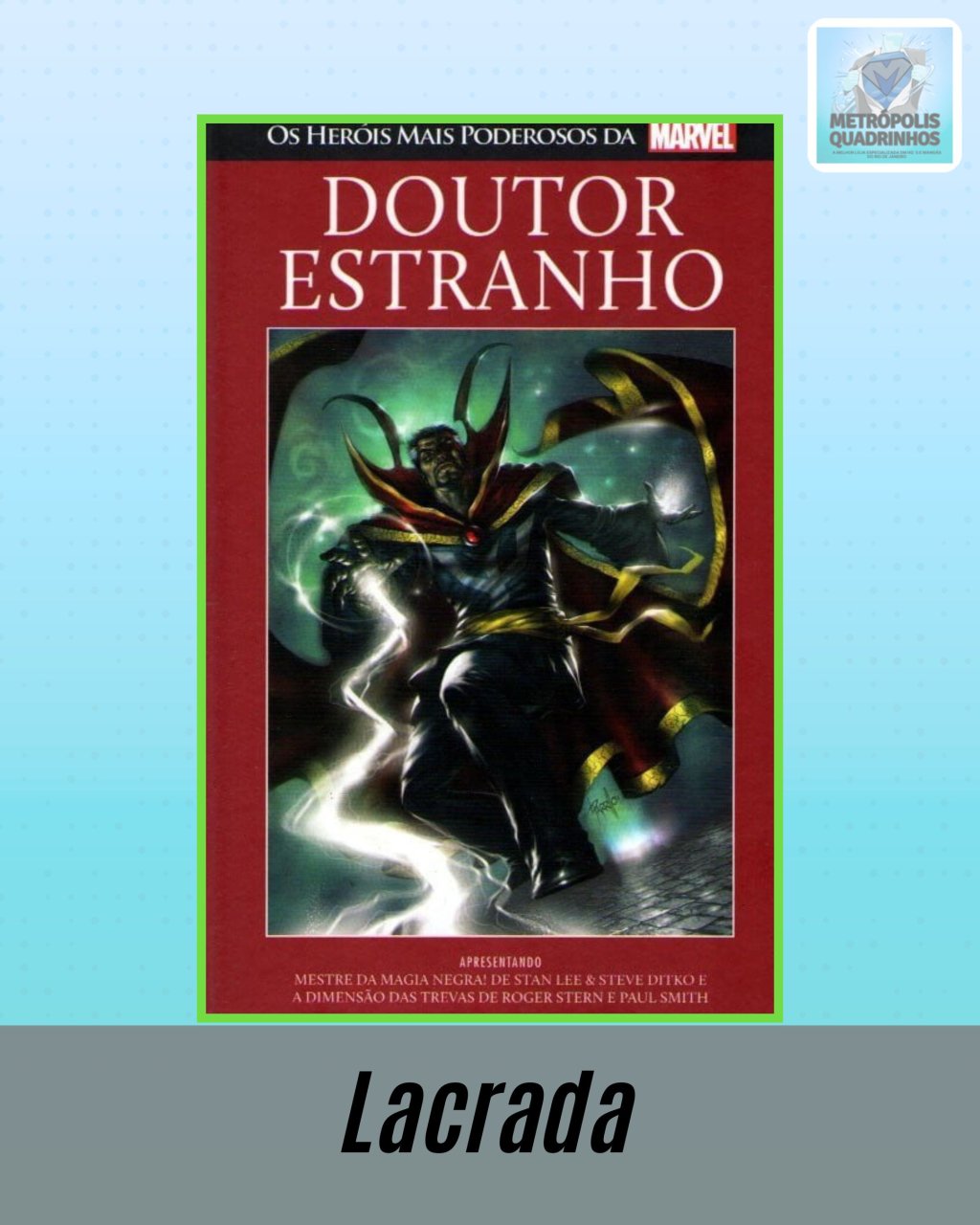 Os Heróis Mais Poderosos da Marvel Volume 31 - Doutor Estranho ( Capa Dura ) Editora Salvat
