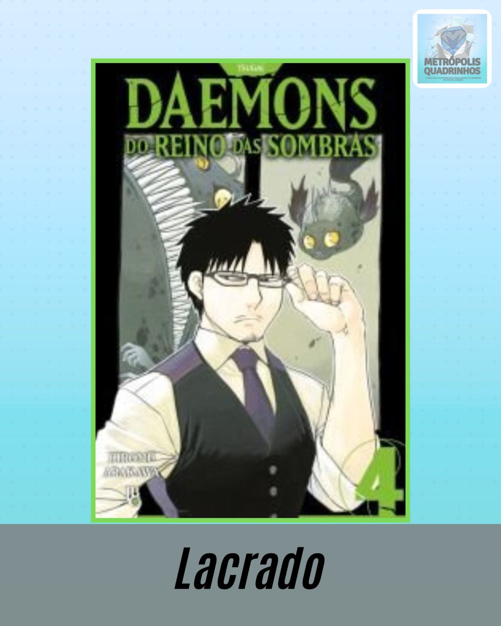 Yomi no Tsugai - Daemons do Reino das Sombras Nº 4 ( Hiromu Arakawa ) Editora JBC