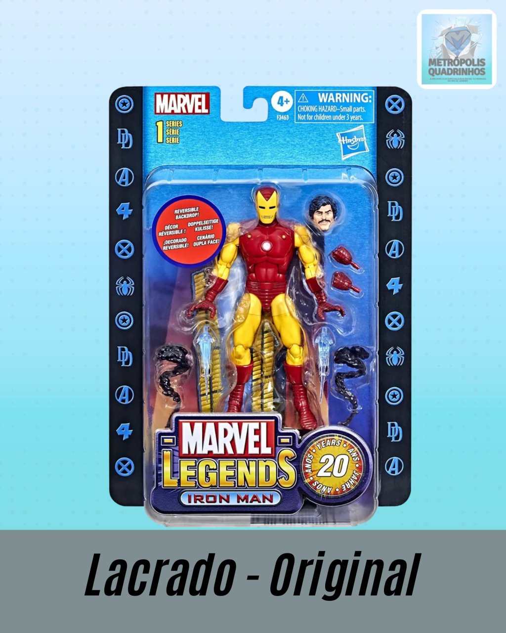 Iron Man Marvel Legends Series 1 (20th Anniversary) - Hasbro
