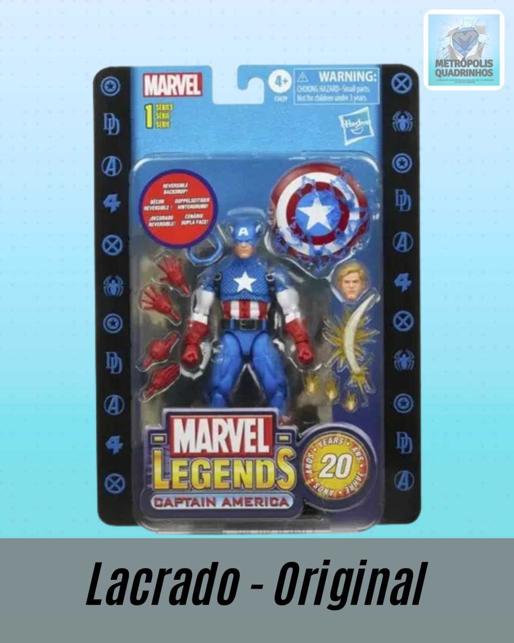 Captain America - Marvel Legends Series 1 (20th Anniversary) - Hasbro