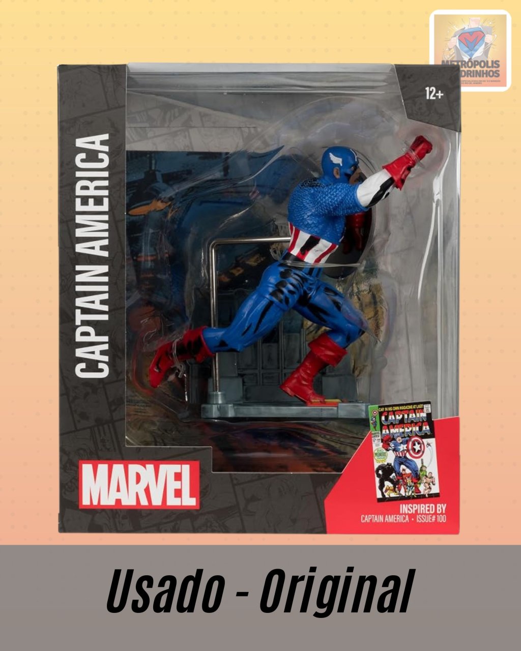 Figura Capitão América - McFarlane Toys 