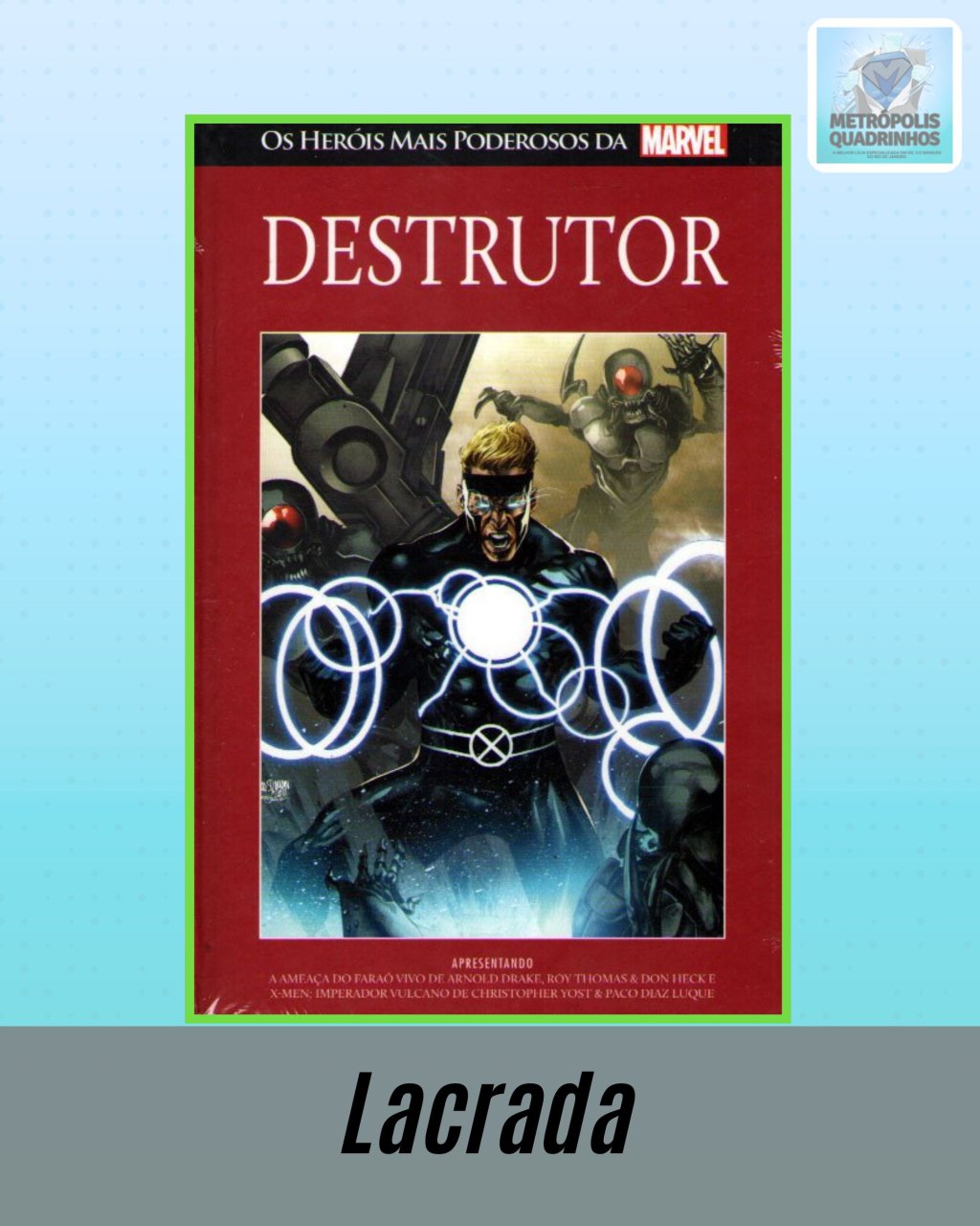 Os Heróis Mais Poderosos da Marvel Volume 33 - Destrutor ( Capa Dura ) Editora Salvat