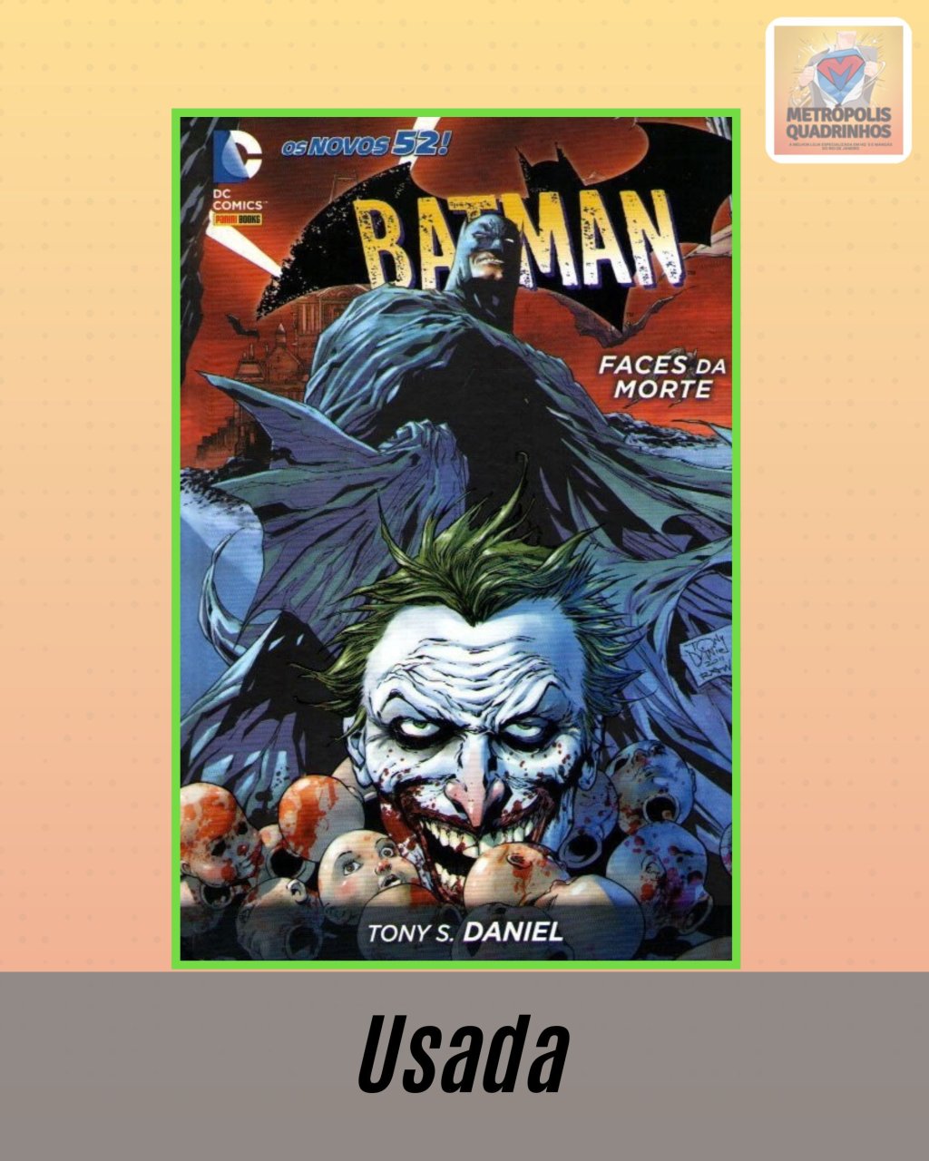 Batman - Faces da Morte ( Capa Dura )