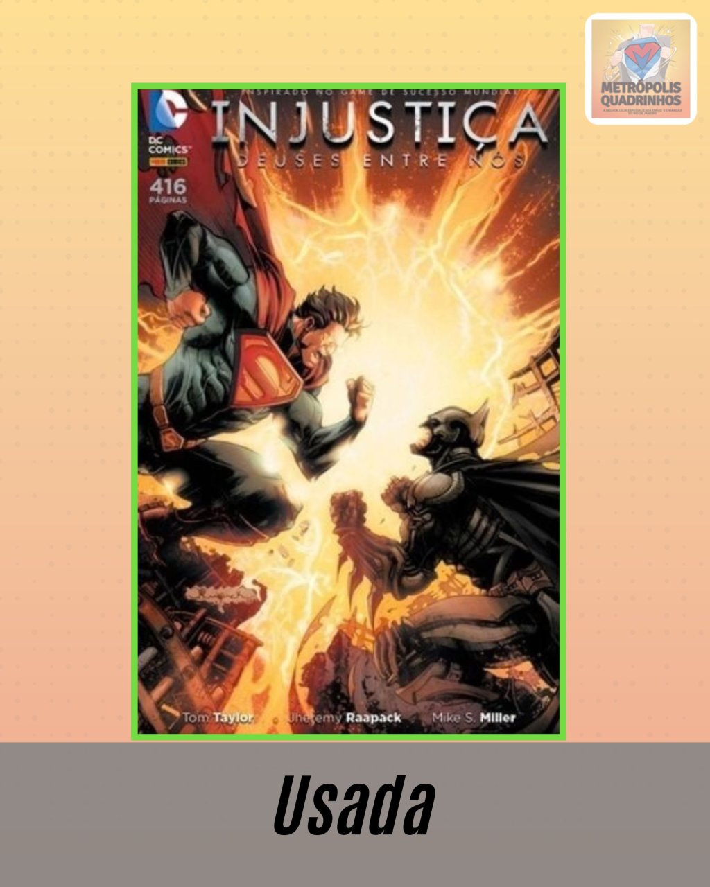 Injustiça - Deuses Entre Nós - Ano Um ( Capa Dura )