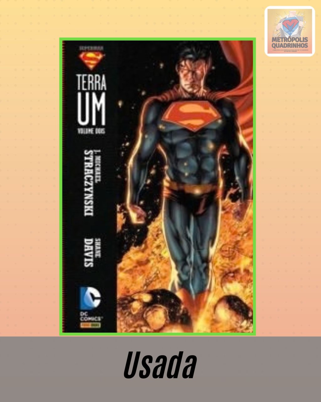 Superman: Terra Um Volume 2 ( Capa Dura )