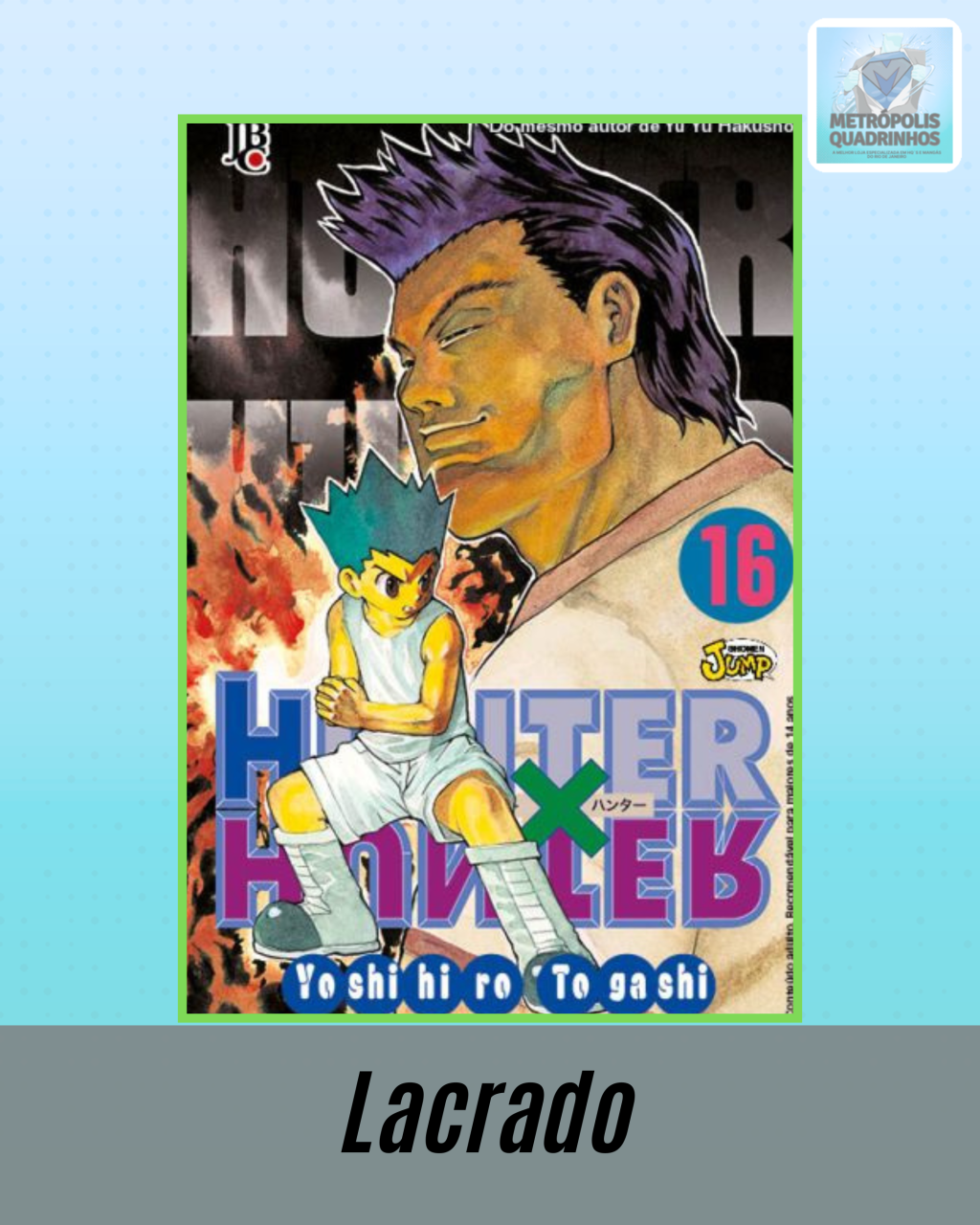 Hunter x Hunter Nº 16 ( Yoshihiro Togashi ) Editora JBC