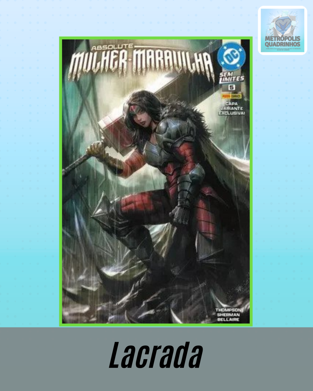 Absolute Mulher Maravilha Nº 5 - Capa Variante