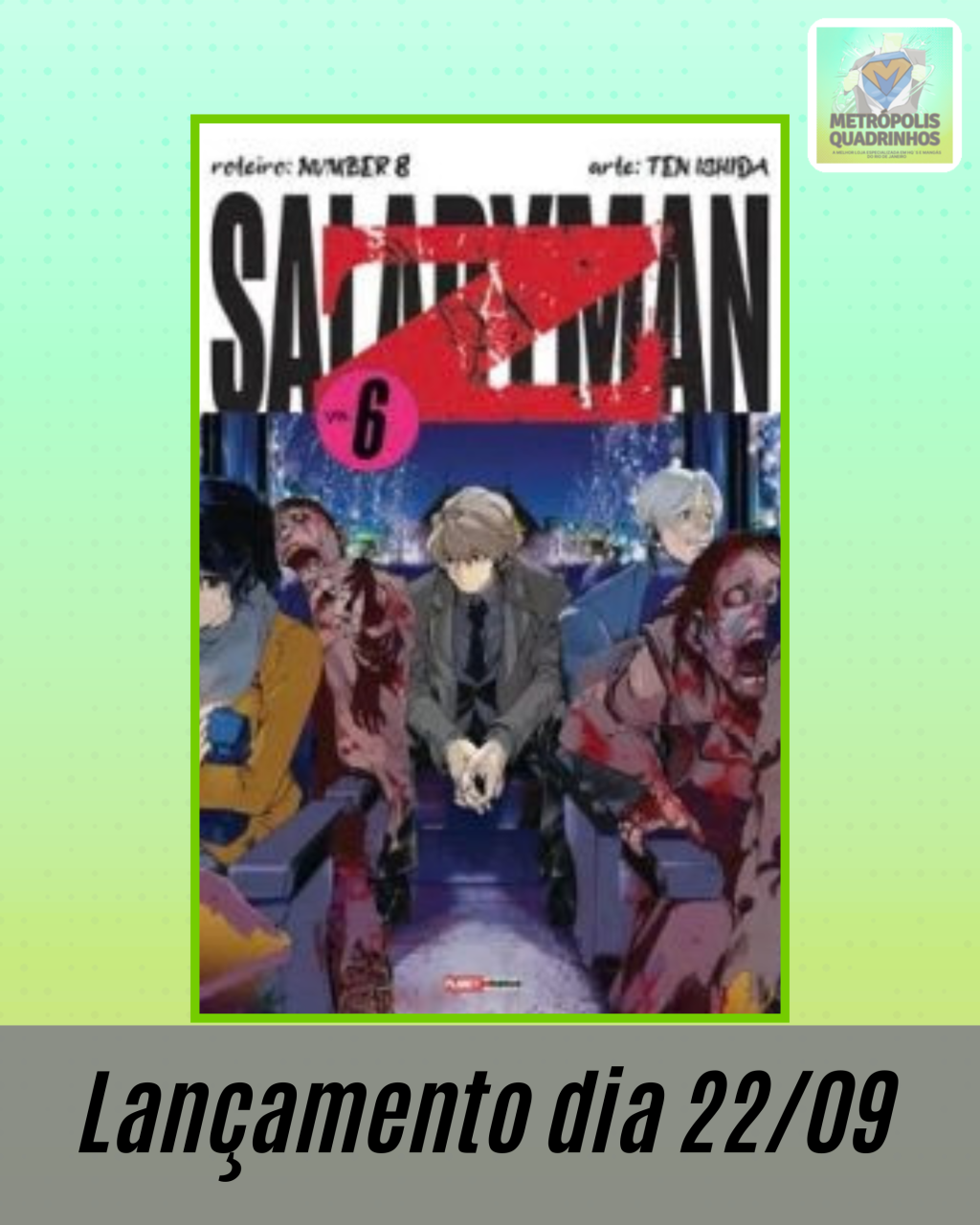 Salaryman Z Nº 6 ( Number 8 & Ten Ishida )