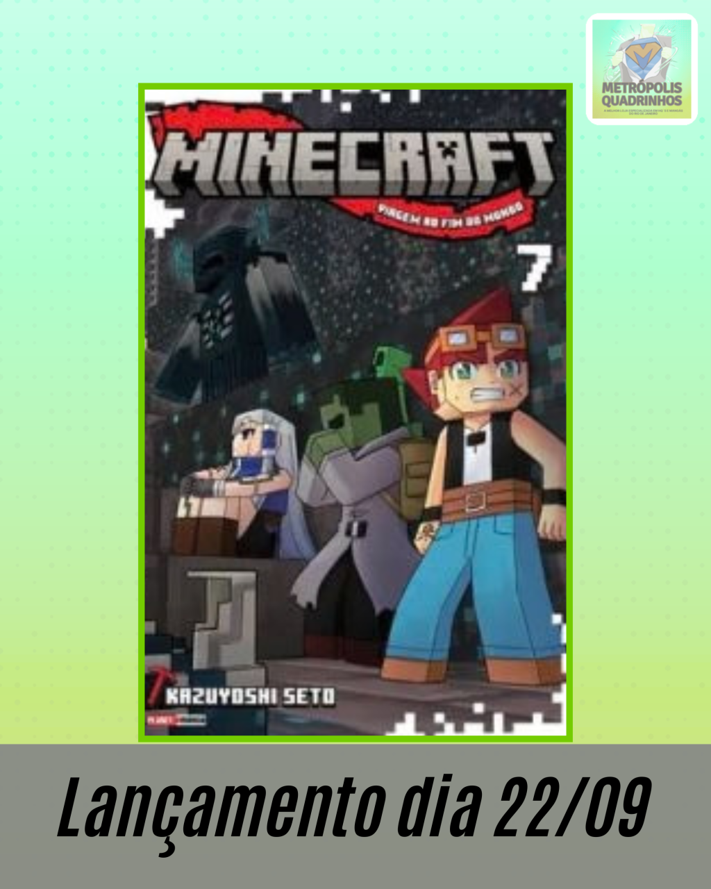 Minecraft - Viagem ao Fim do Mundo Nº 7 ( Kazuyoshi Seto )