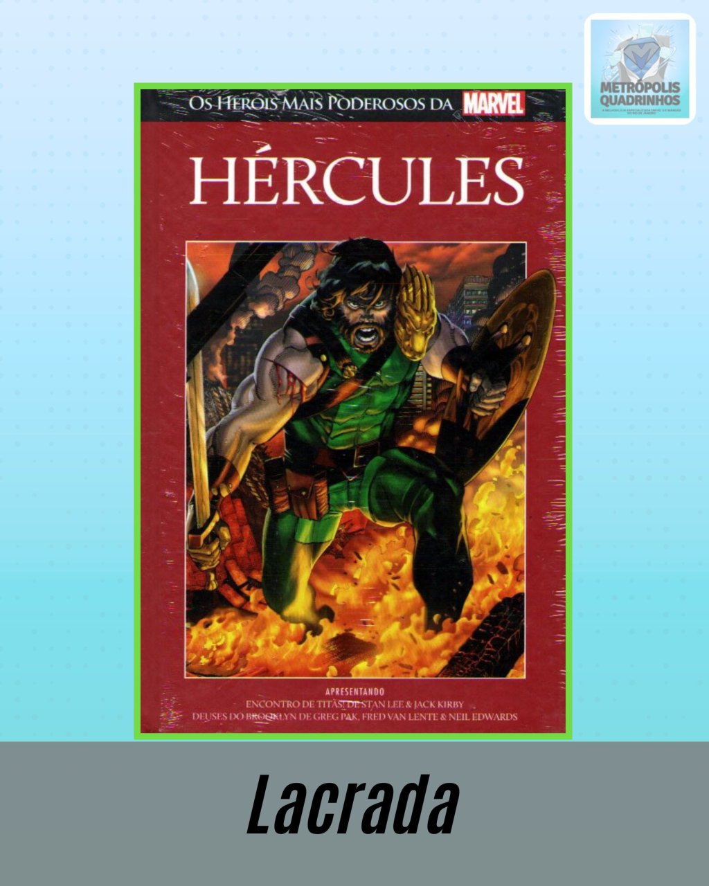 Os Heróis Mais Poderosos da Marvel Volume 46 - Hércules ( Capa Dura ) Editora Salvat