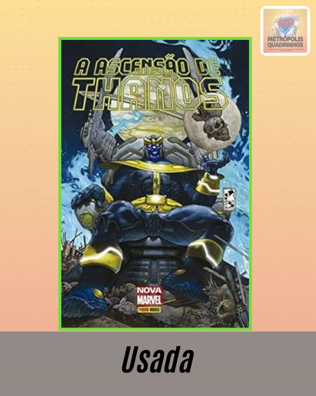 A Ascensão de Thanos ( Capa Dura )
