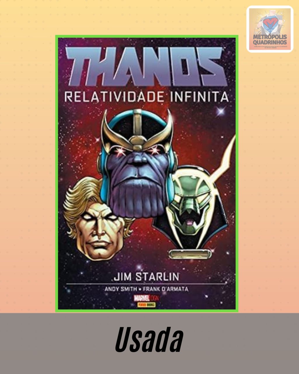 Thanos: Relatividade Infinita ( Capa Dura )