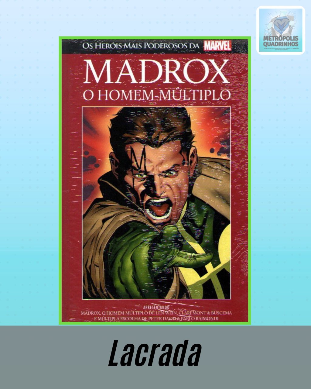 Os Heróis Mais Poderosos da Marvel Volume 27 - Madrox, o Homem Múltiplo ( Capa Dura ) Editora Salvat