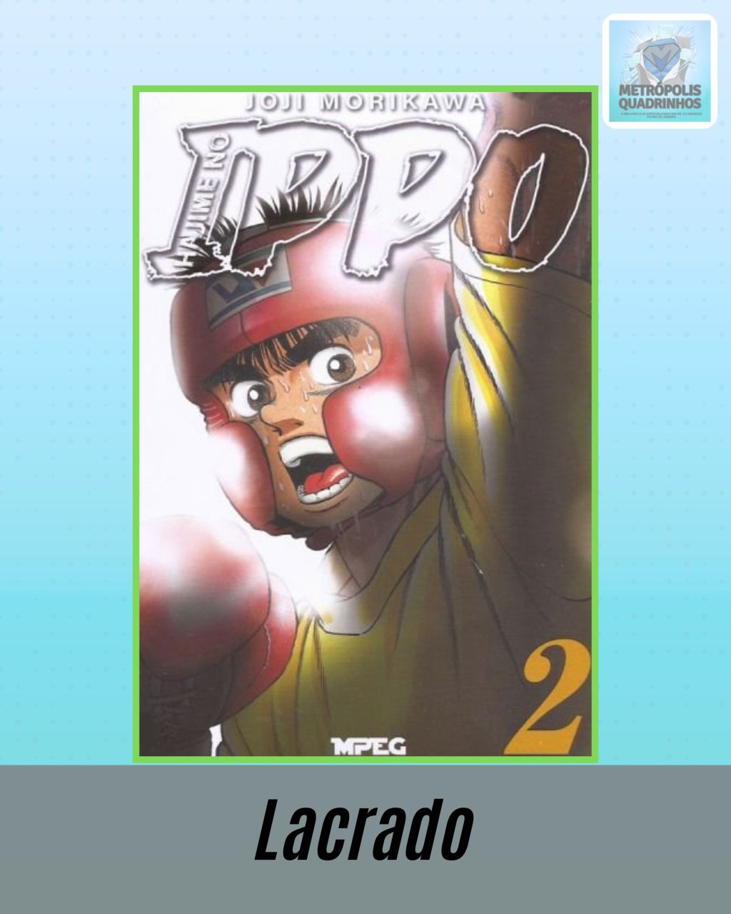 Hajime no Ippo Nº 2 ( Joji Morikawa ) Editora MPEG