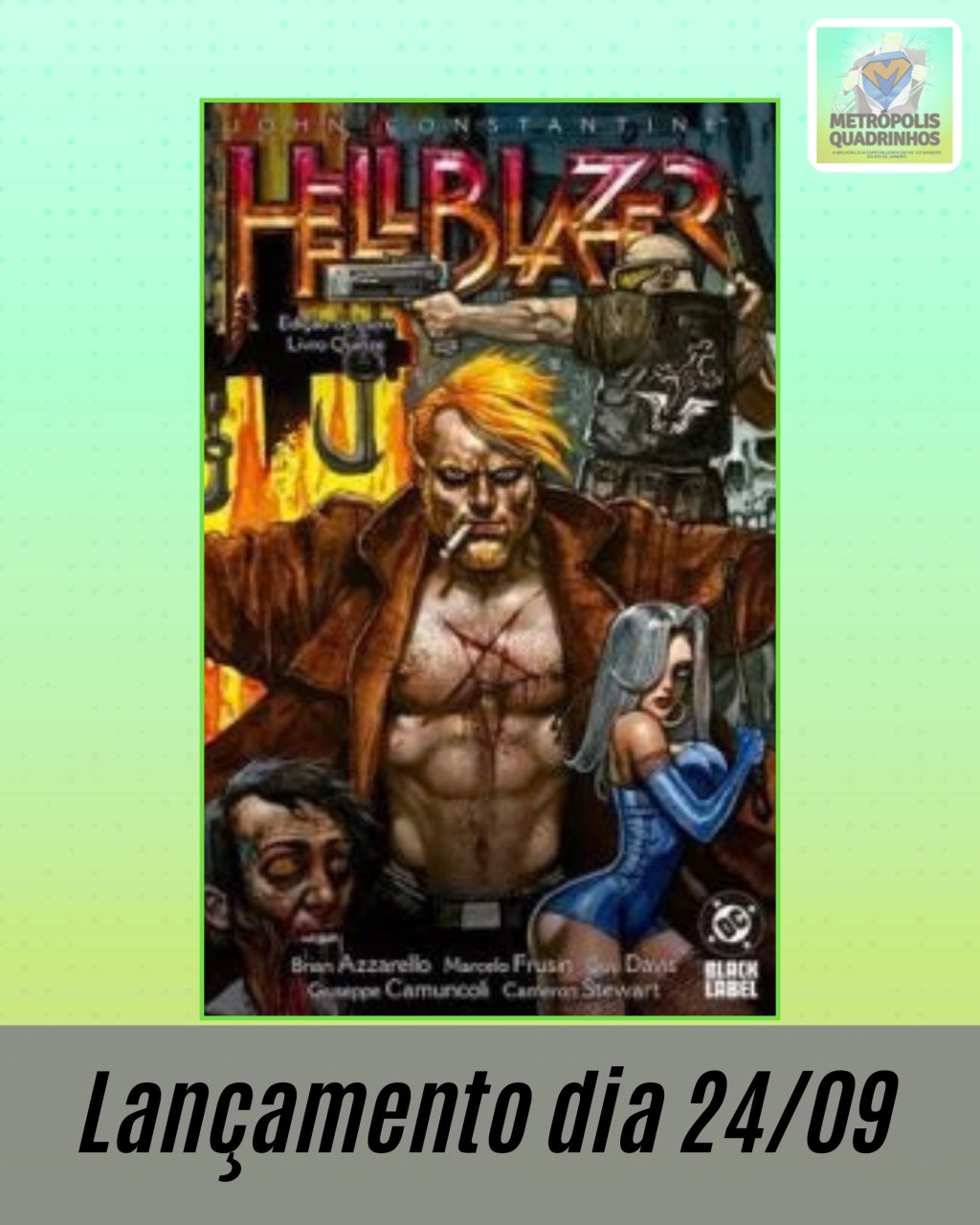 Hellblazer - Edição De Luxo Volume 15 ( Capa Dura )