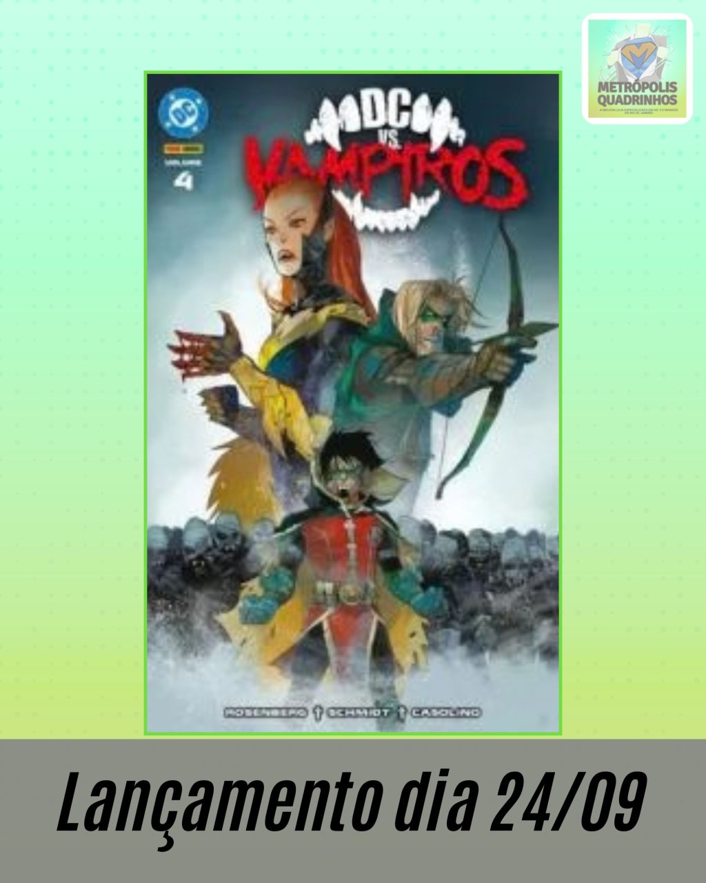 DC vs. Vampiros Volume 4 ( Capa Dura )