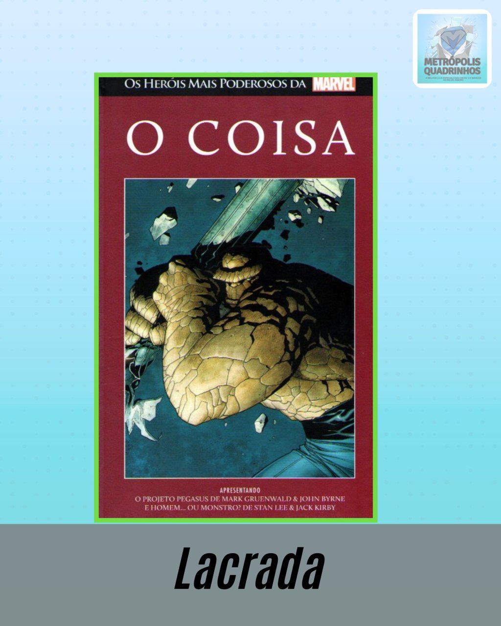 Os Heróis Mais Poderosos da Marvel Volume 32 - O Coisa ( Capa Dura ) Editora Salvat