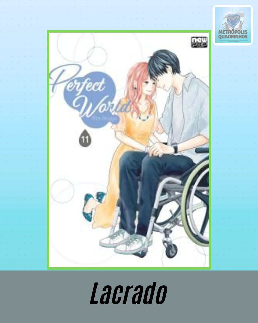 Perfect World Volume 11 de 12 ( Rie Aruga ) Editora New Pop