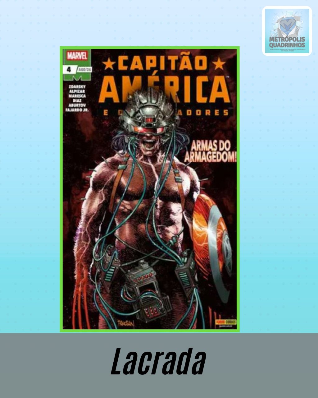 Capitão América e os Vingadores Nº 4
