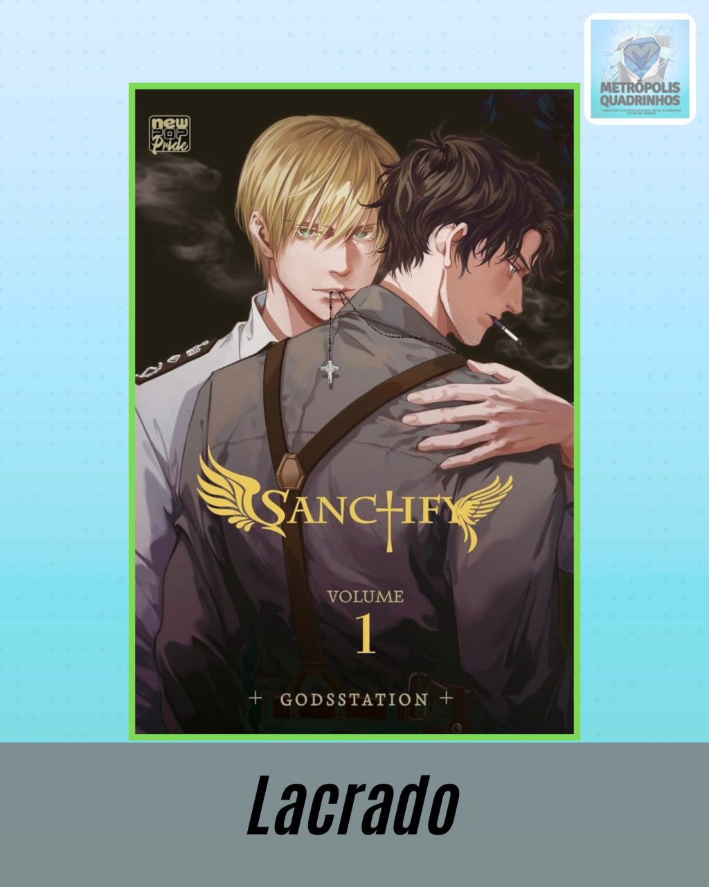 Sanctify Volume 1 ( Godsstation ) Editora New Pop