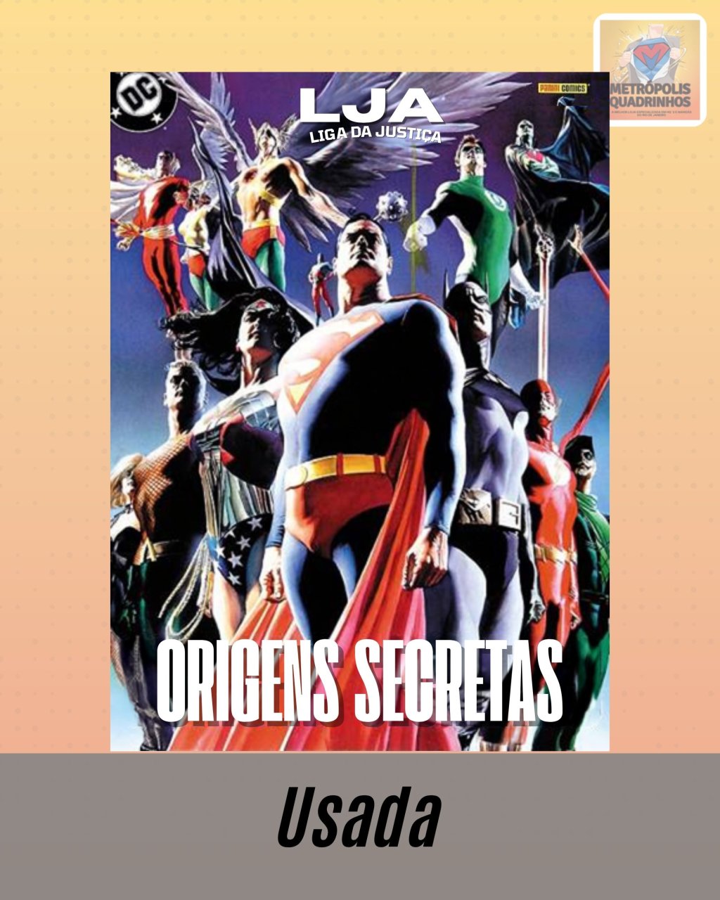 Liga da Justiça - Origens Secretas - Editora Abril
