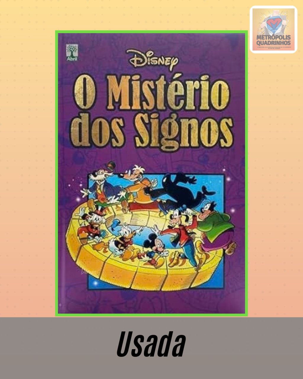 O Mistério dos Signos - Coleção Disney ( Capa Dura ) Editora Abril