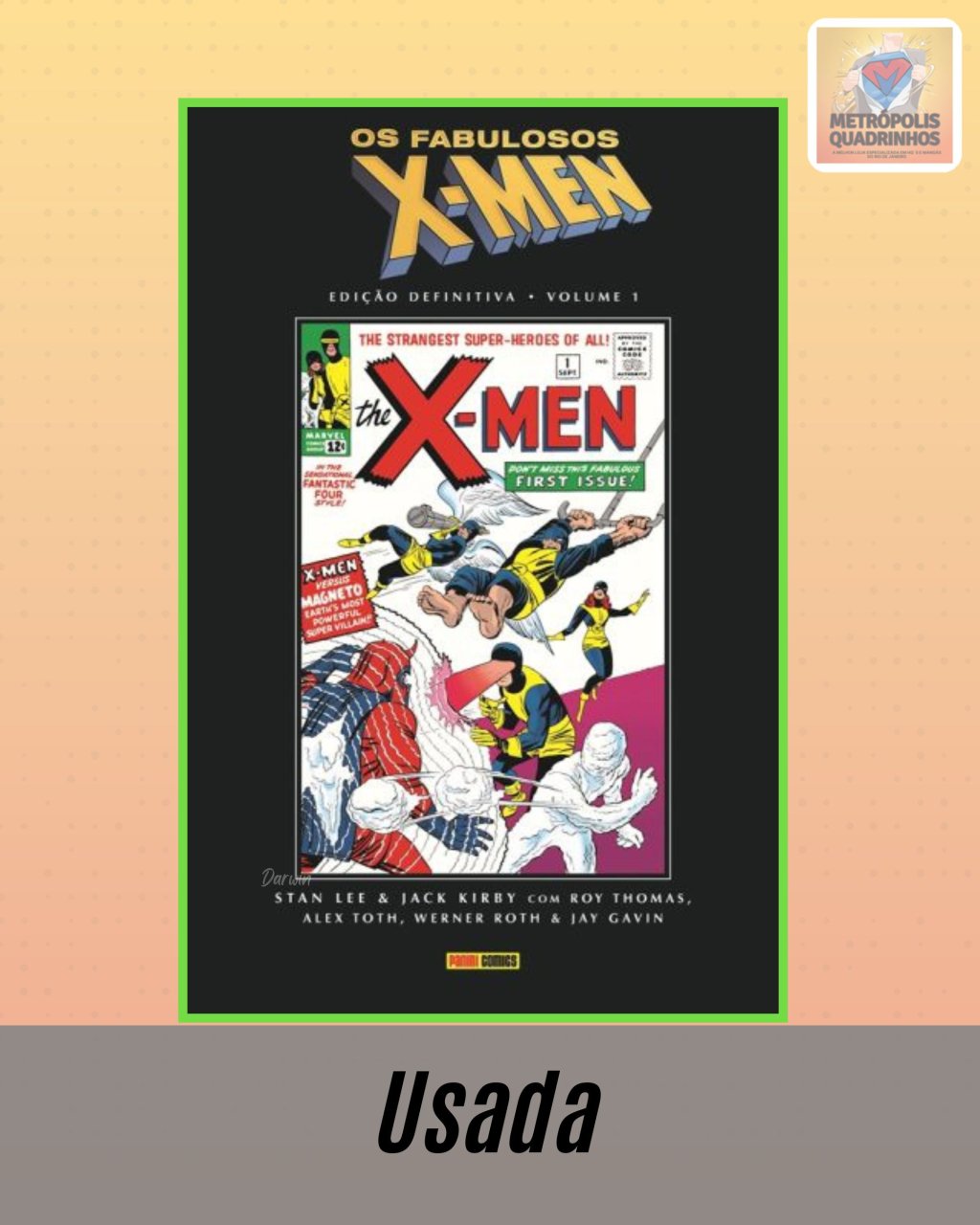 Os Fabulosos X-Men Edição Definitiva Volume 1 ( Capa Dura )