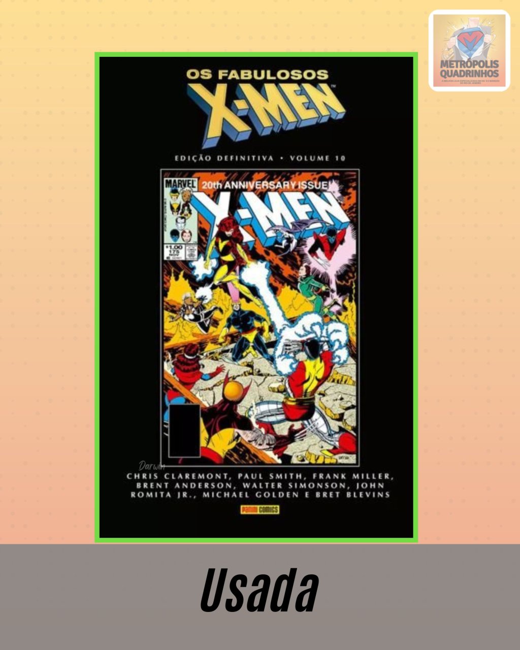 Os Fabulosos X-Men Edição Definitiva Volume 10 ( Capa Dura )