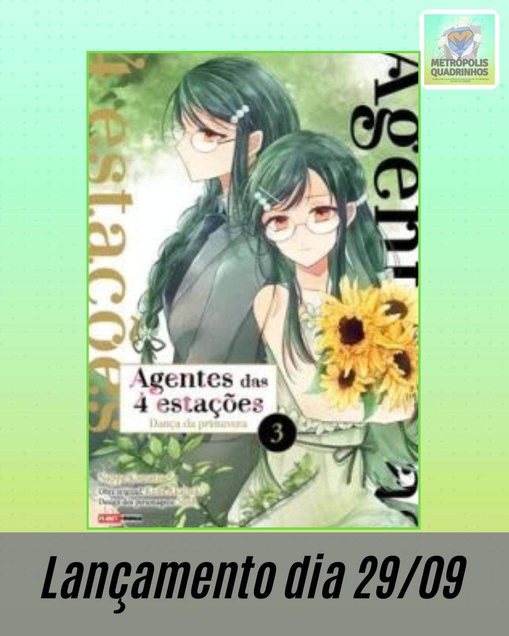 Agentes das Quatro Estações - Dança da Primavera Nº 3 ( K. Akatsuki, N. Komatsuda & Suoh )