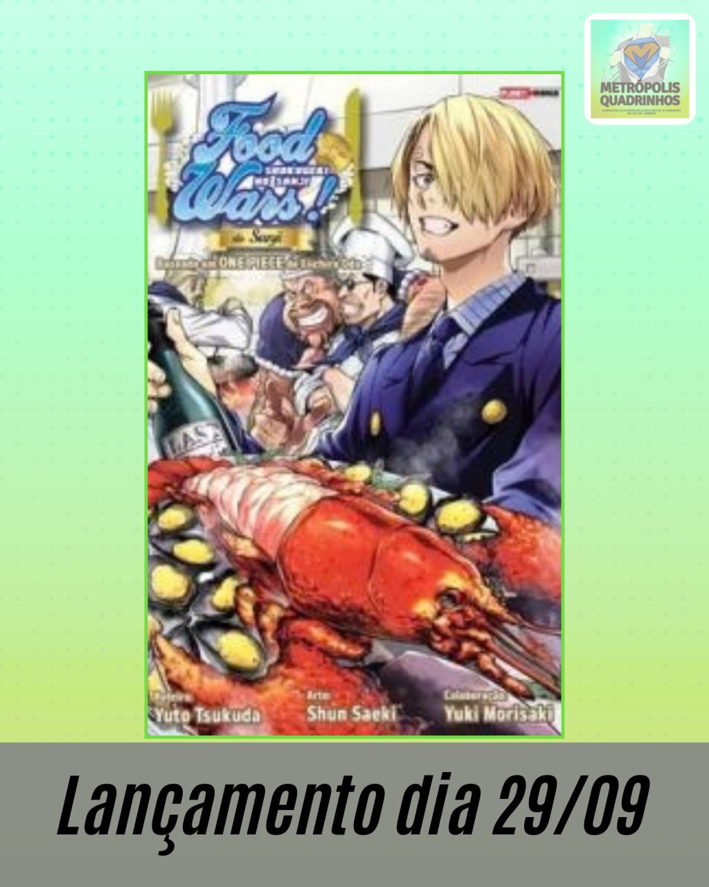 Food Wars Do Sanji - Baseado Em ONE PIECE de Eiichiro Oda Nº 1