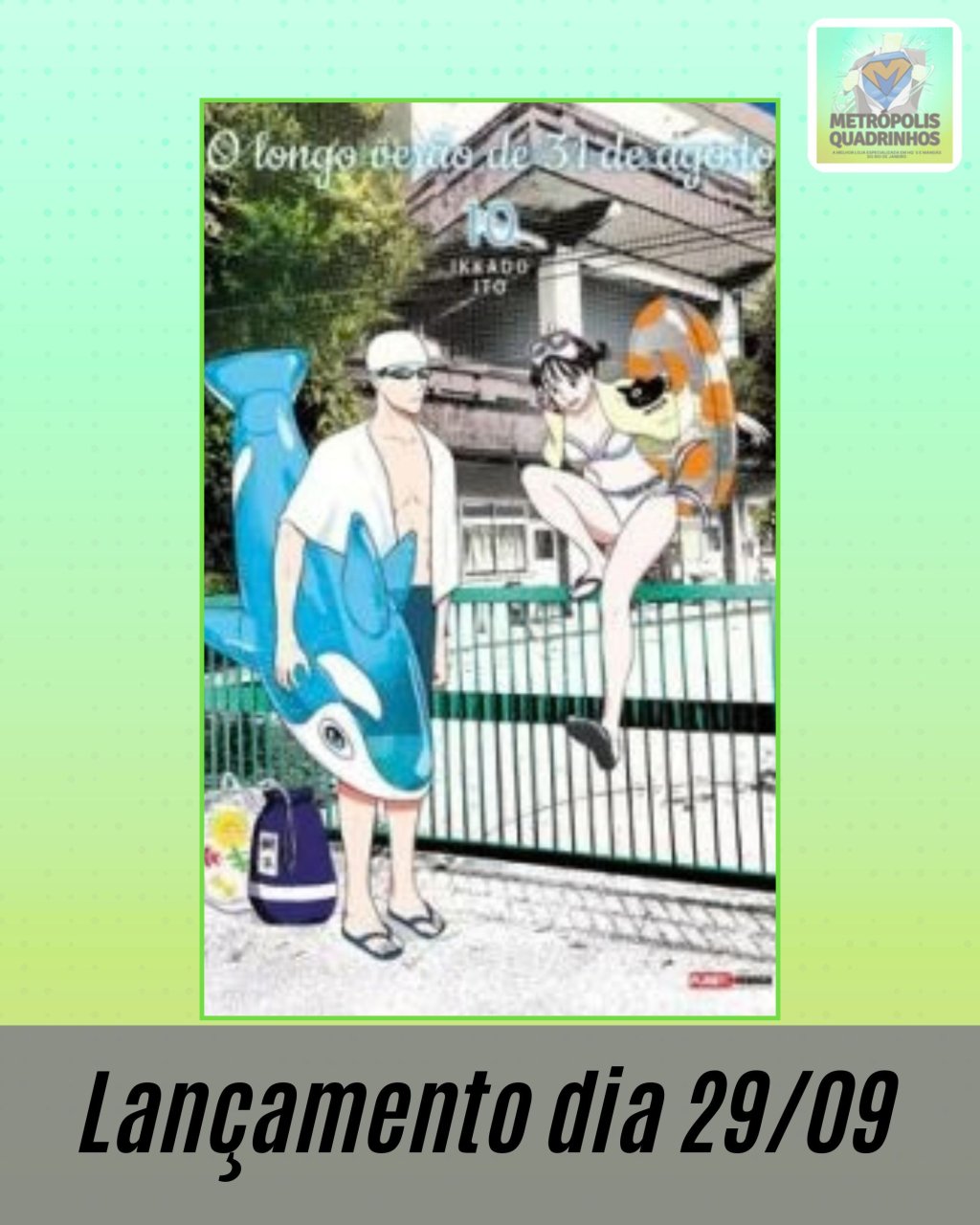 O Longo Verão de 31 de Agosto Nº 10 ( Ikkado Ito )