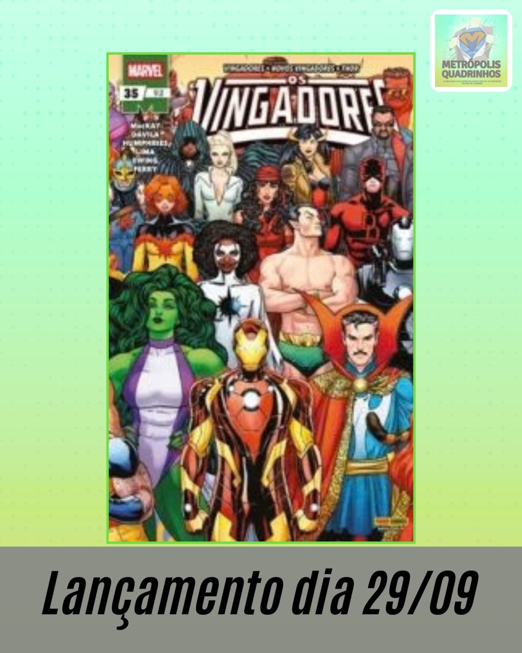 Os Vingadores Nº 35 / 92