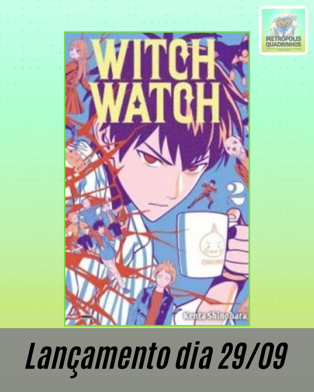 Witch Watch Nº 2 ( Kenta Shinohara )