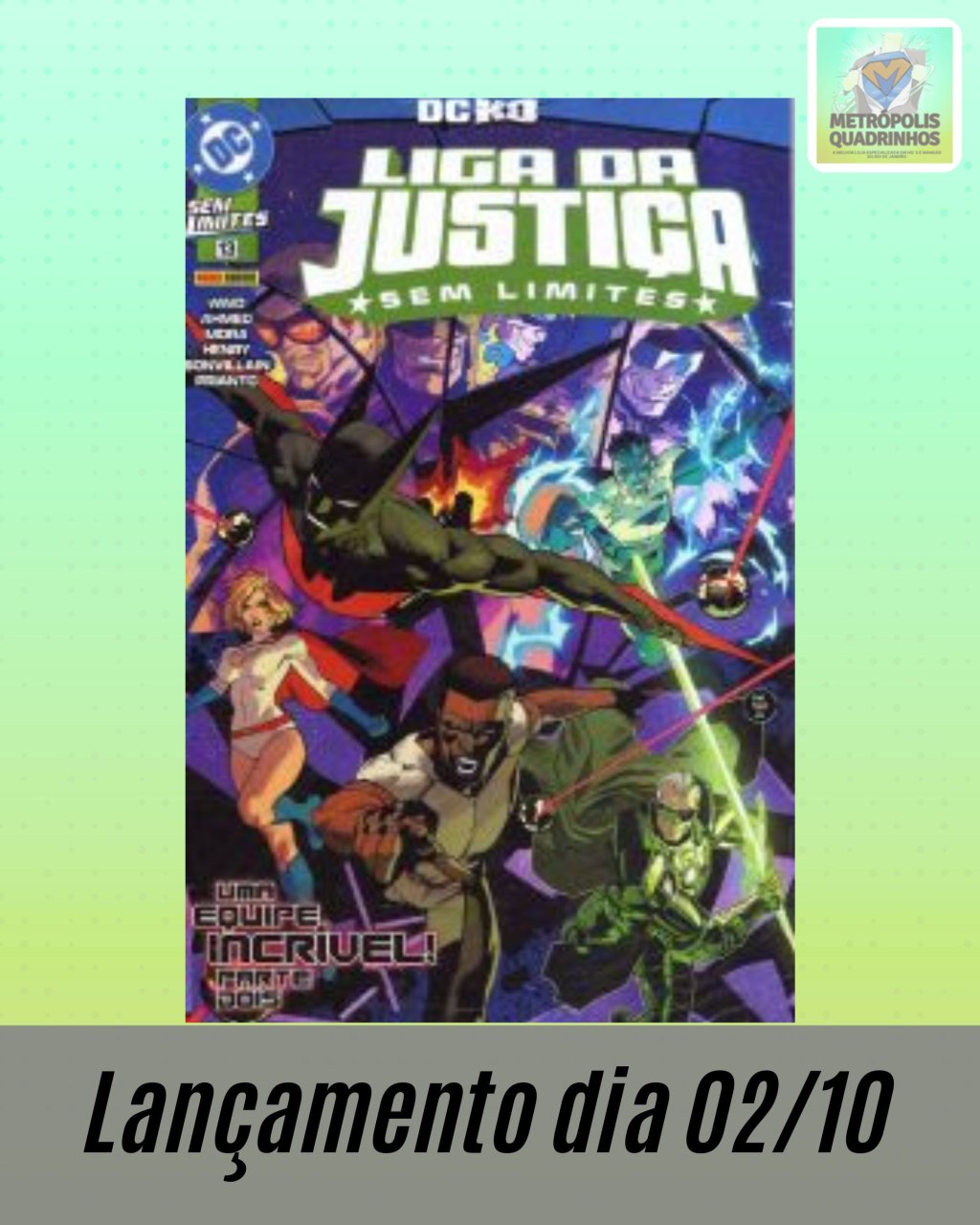 Liga da Justiça Sem Limites Nº 13