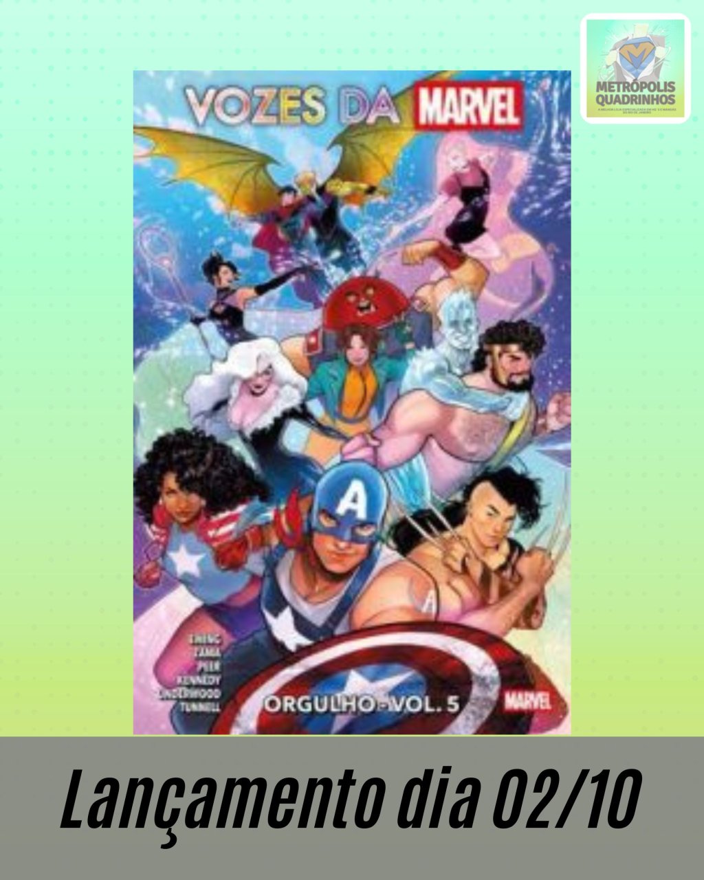 Vozes da Marvel Volume 5 - Orgulho