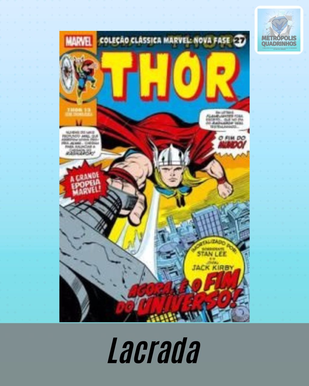 Coleção Clássica Marvel: Nova Fase Volume 27 - Thor Nº 13