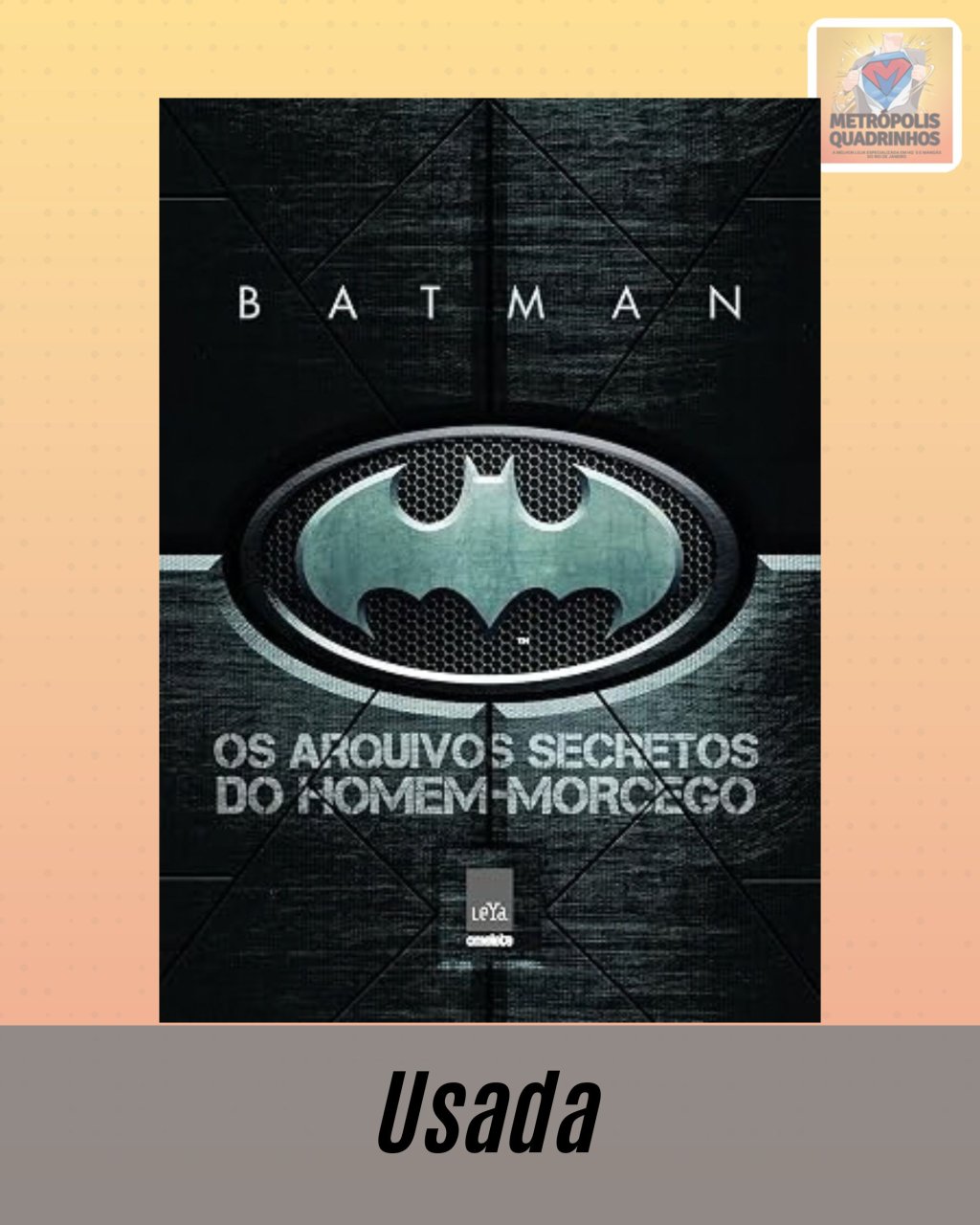 Batman: Os Arquivos secretos do Homem Morcego ( Capa Dura ) Editora LeYa