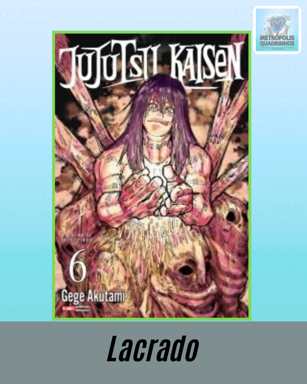 Jujutsu Kaisen - Batalha de Feiticeiros Nº 6 ( Gege Akutami )