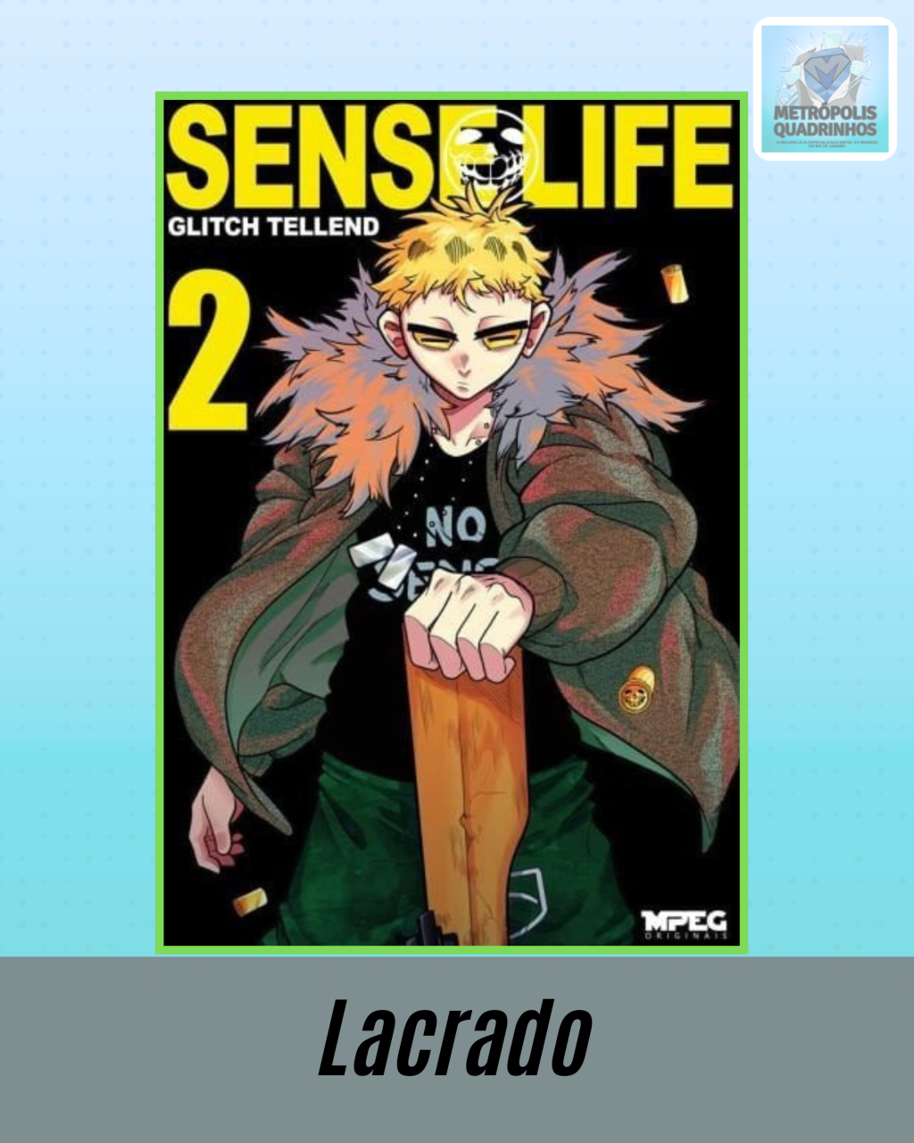Sense Life Volume 2 ( Glitch Tellend ) Editora MPEG