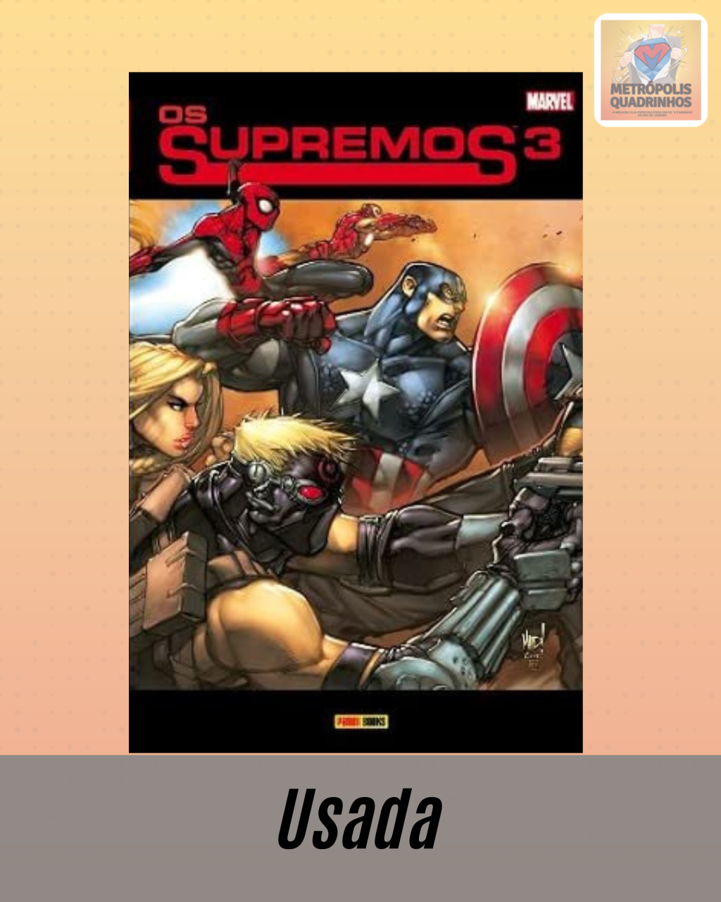 Os Supremos Volume 3 ( Capa Dura )