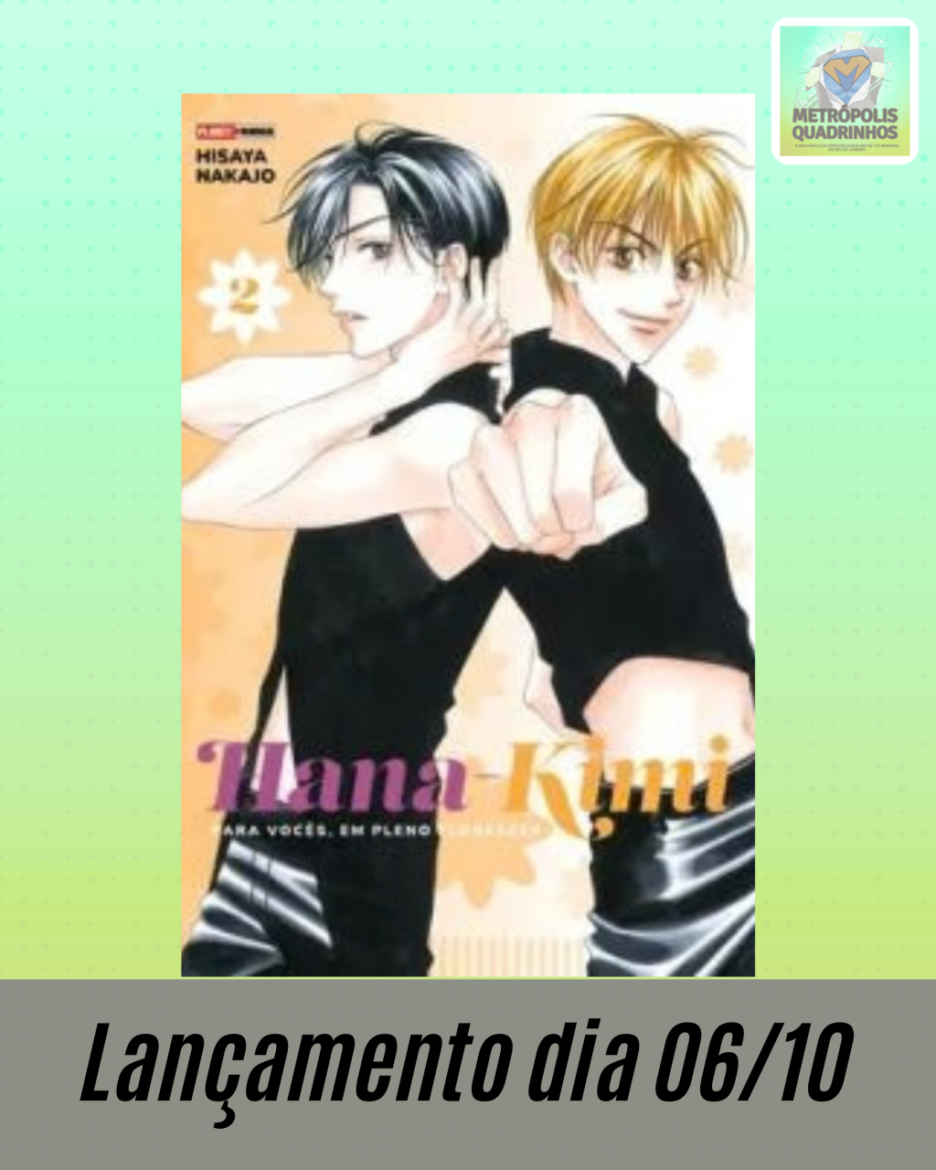 Hana Kimi: Para Vocês, em Pleno Florescer Nº 2 ( Hisaya Nakajo )