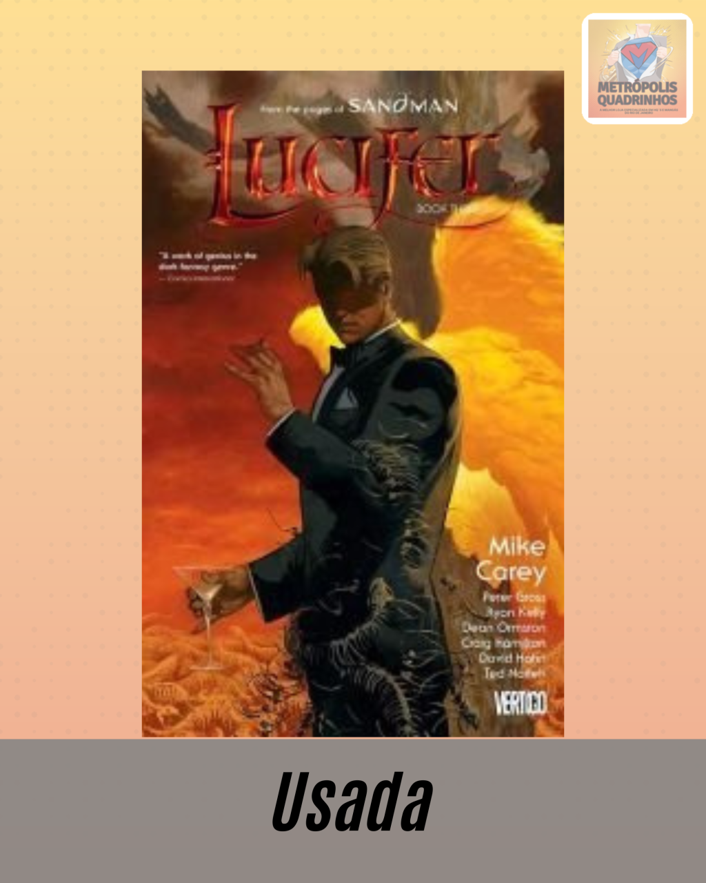 Lúcifer - Edição De Luxo Vol. 03 ( Capa Dura )